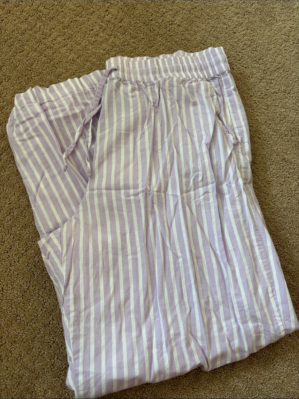GAP Pastel Pajama Bottoms — Pink, Lavender, Multicolor Trio Bundle - Picture 2 of 8